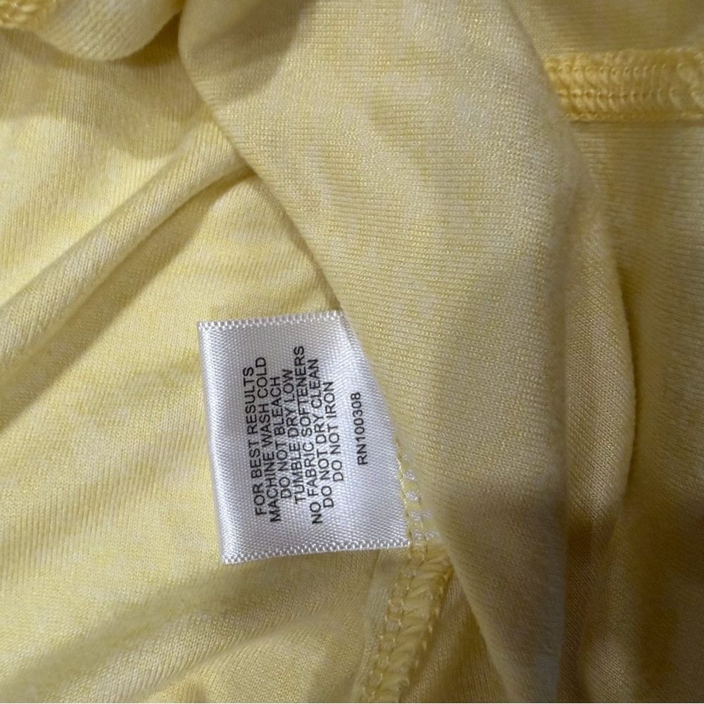 Peter Millar Women's Light Yellow Long Sleeve Quarter Zip Performance Pullover - Picture 4 of 6